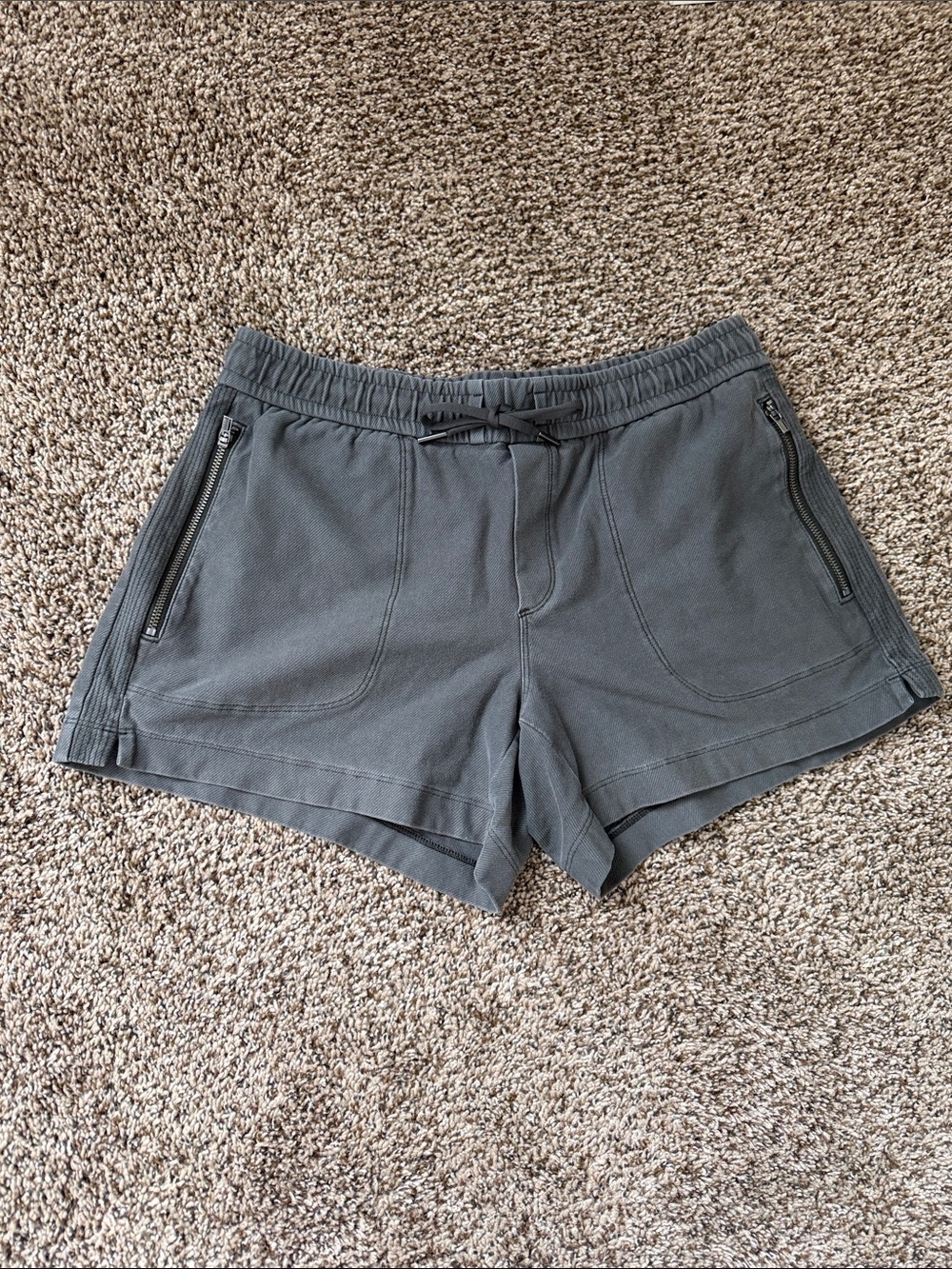Athleta Charcoal Lounge Shorts